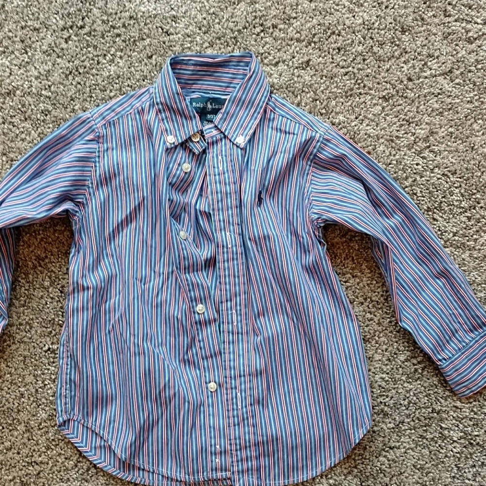 Ralph Lauren boys 3T button up shirt